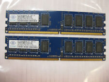 NANYA 2 (2 x 1GB) DDR2 PC2-6400U Memory Standard Desktop Memory   NT1GT64U88D0BY picture