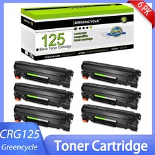 6PK Black Laser Toner Replacement for Canon CRG125 MF3010 LBP6000 LBP6030w picture