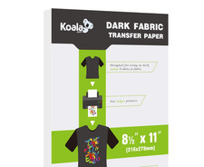 Lot Koala Iron On Heat Transfer Paper Dark / Light Printable Heat Transfer Vinyl picture