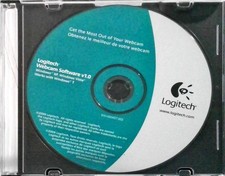 Logitech Webcam Software v1.0 - Windows XP Vista 7 2009 Disc Only CD-R LIKENEW picture