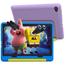 2025 Kids Tablet 8/10 inch Android Tablets 32GB 64GB with Shockproof Blue ＆ Pink picture