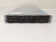 Supermicro 2U CSE-827 2x Node X10DRT-P 4x E5-2690 v4 128gb Ram 12x Trays picture