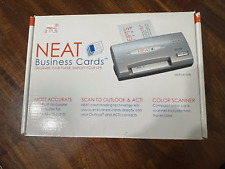 NEW OPEN BOX NEAT Business Card Color Scanner with Accessories picture