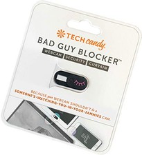 Bad Guy Blocker Webcam Cover Privacy Protector, Black - Secure, Thin, Durable... picture