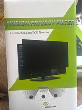 NUSIGN 24-inch Privacy Filter for LCD/LED Monitors - New in Box picture