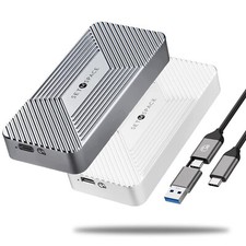 40 Gbps M.2 NVMe USB 4 Type C 2280 SSD Hard Drive Enclosure Aluminum Case UASP picture
