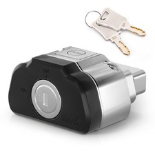 bbfly-K01 OBD2 Lock, OBD Port Lock Anti-Theft Device, Car Silver  picture