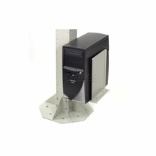 Lot of 3 GLOBAL INDUSTRIAL Computer CPU/UPS/Power Supply Holder - Beige picture