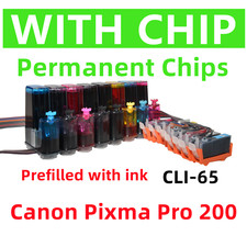 CIS CISS ink system Canon Pixma Pro 200 200S Printer cli-65 cartridge * picture