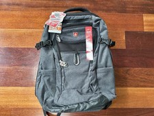 SwissGear SA1900 ScanSmart Laptop Backpack Black TSA Friendly Travel Bag - NWT picture
