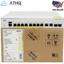 Cisco Catalyst C1000-8FP-2G-L 8-Port Gigabit PoE+ SFP Managed Switch Layer 2 NEW picture