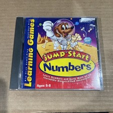 Jump Start Numbers CD ROM Math Skills Learning Games Age 5-8 Homeschool Kids Vtg picture