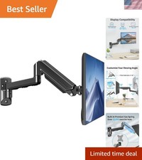 Sturdy 32-Inch Monitor Wall Mount - Supports 4.4-19.8lbs with Easy Installation picture