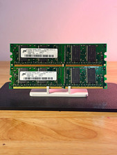 Micron 256MB (2x128MB) DDR SDRAM PC2700U-25331-C1 184-Pin DIMM picture