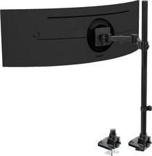 VIVO Single Ultra-Wide Monitor Extra Tall Desk up to 49