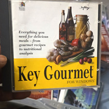 SoftKey Key Gourmet Cooking Software CD-ROM for Windows 3.1+ MS-DOS Mac picture