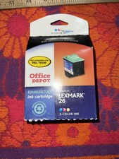 Office Depot Lexmark 26 Tri Color Ink Dell T0530 picture