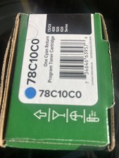 Lexmark Cyan Toner Cartridge picture
