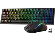 Redragon S136 Gaming Keyboard & Mouse Combo, 75% K628 Tri-Mode Wireless RGB picture