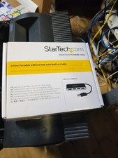 StarTech.com ST4200MINI2 Portable 4 Port USB hub, New  picture