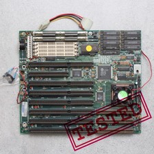Socket 3 MoBo Chicony CH-498B with CPU i486DX2 66MHz, 16Mb FPM RAM & Cooler picture