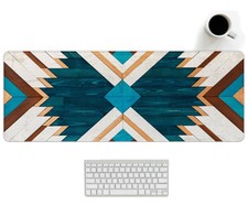 Western Desk Mat, Western Desk Accessories for Office Dorm 31.5x11.8 picture