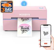 MUNBYN Bluetooth Thermal Label Printer, Wireless 4x6 Shipping Label Printer picture