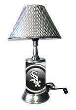 Chicago White Sox Lamp MLB Table Lamp with Shade Desk Light Room Decor picture
