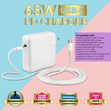 USB-C Charger Power Adapter for MacBook Pro Air 13