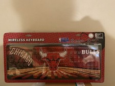 Wireless Computer Keyboard Chicago Bulls NBA Basketball picture