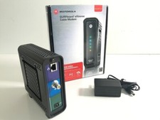 Motorola SURFboard Ethernet Cable Modem WiFi Router SB6121 High Speed picture