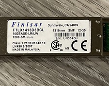 FTLX1413D3BCL FINISAR 1200-SL-LL-L 10GBASE-LR/LW 1310nm SMF T 80xAvail  #M37-10 picture