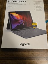 Logitech Rugged Folio Keyboard Case For iPad 10th Gen/A16 - Graphite picture