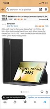 INFILAND Case for Samsung Galaxy Tab S10 FE Plus 5G, Ultra Slim Multi-Angle picture