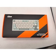 RK ROYAL KLUDGE RKR75 QMK BLACK Mechanical Keyboard Silver Switch RGB Wired picture