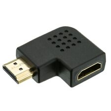HDMI High Speed Horizontal 90 Degree Elbow Adapter RIGHT HDMI M to F  30HH-50250 picture
