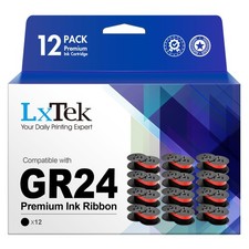 12 Pack Replacement for GR24 Universal Twin Spool Calculator Ribbon picture