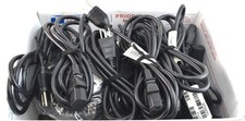 Lot of 50 Universal 3-Prong Power Cables 6 Ft - 18AWG C13 PC Computer Printer picture