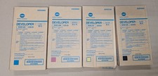 Genuine Set of 4 Konica Minolta DV614 A3VX(6/7/8/9)00 CMYK Developers picture