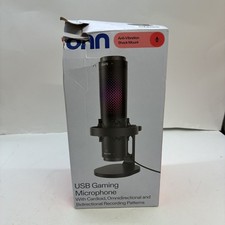 ONN USB Gaming Microphone With Shock Mount Complete In Box (GO1070390) picture