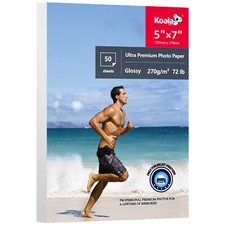 Koala Ultra Premium Photo Paper 5x7 Glossy 72lb Picture Paper for Inkjet Printer picture