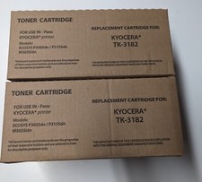 2 Pack Digitoner Replacement Cartridge for Kyocera TK-3182 picture