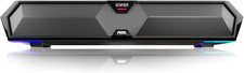 MG300 Computer Sound Bar: Loud Speakers with Deep Bass - Switch RGB Built-In Mic picture