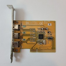 Agere LR 5933 FireWire 400 PCI Expansion Card 3-Port IEEE 1394a FW323-06 picture