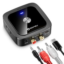 Bluetooth 6.0 Receiver, Bluetooth Adapter for Old Receiver, Low Latency, 24-H... picture