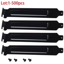 Lot Computer Case Rear Slot PCI Dust Bracket Blank Filler Slot Cover Hard Steel picture