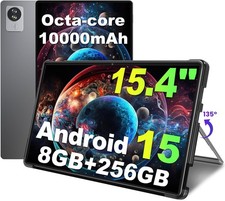 Jumper 15.4 inch Android 15 Tablet 8GB RAM 256GB ROM Helio G99 Octa-Core BT5.2 picture