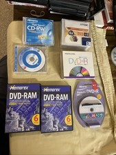 High Speed Dc- Ready Tdk Dvd-+r 5 Pack Memorex Dvd Ram 2 Printable Dvdr Sealed  picture