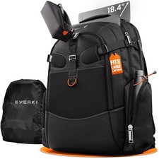 EVERKI 120 Laptop Backpack Black 40L Rain Cover picture
