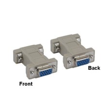 10x HD15 Female to Female Changer Adapter VGA 15Pin Shielded Molded Video picture